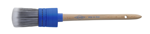 Wistoba 2039.08 Ringpinsel Krex 88mm, blaue Kst.Fass.+Kst.Vorband 2-fach